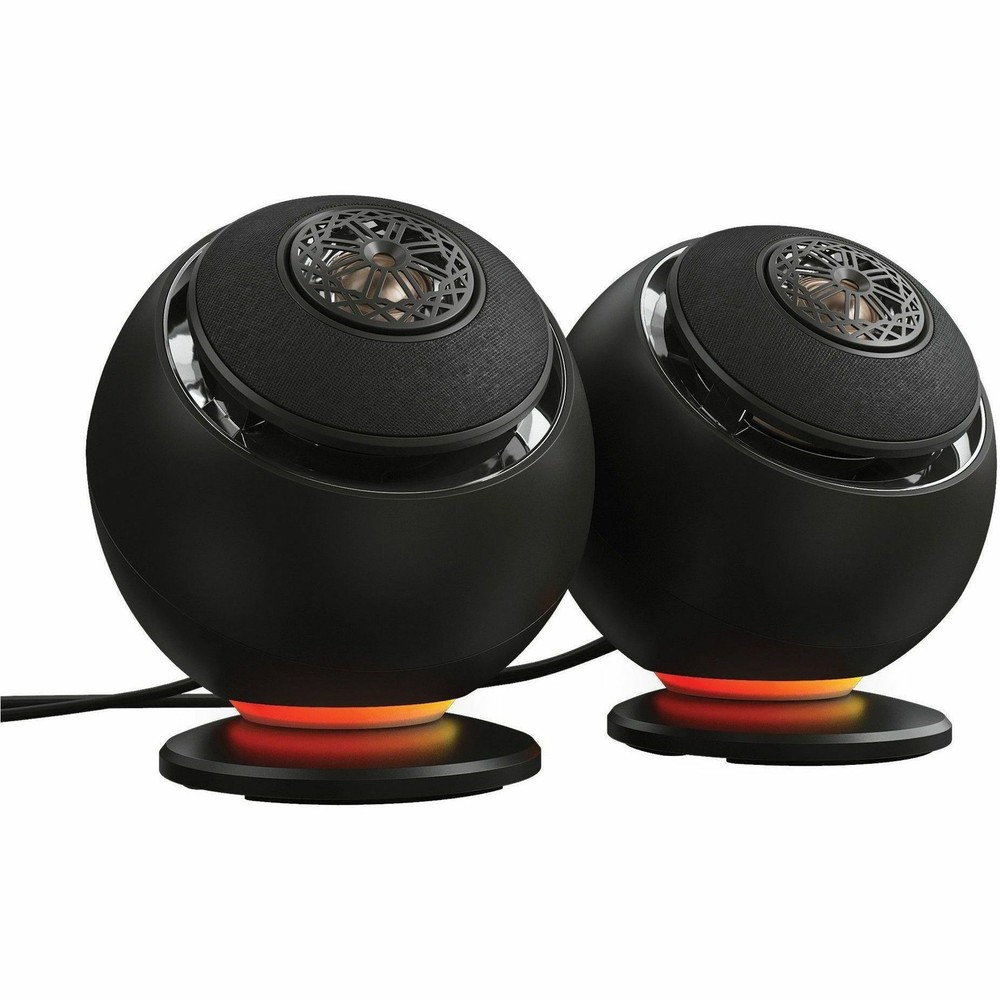 Creative Pebble Nova 2.0 Bluetooth Speaker System - 50 W RMS - Black