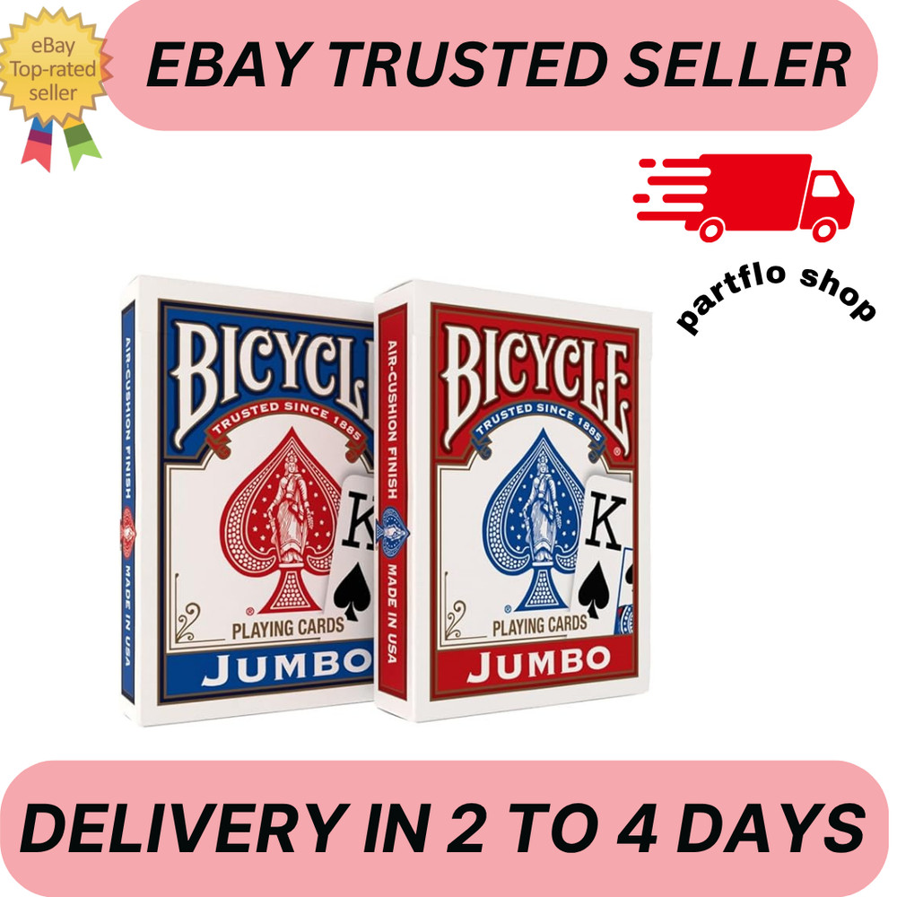 Bicycle Playing Cards, Jumbo Index,