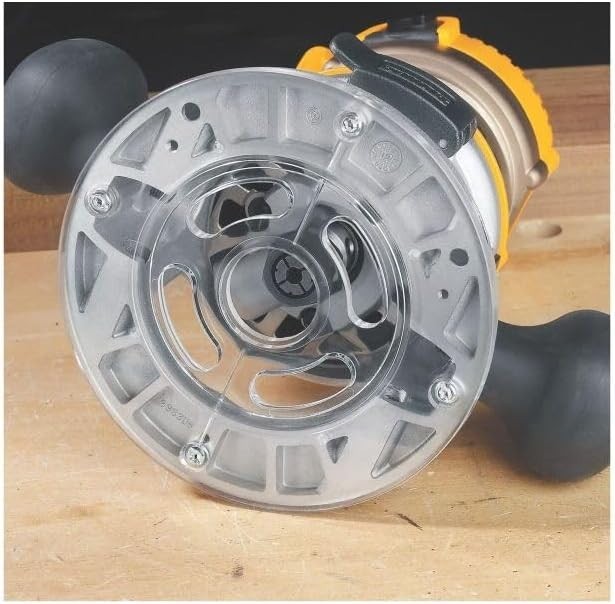 Router, Variable Speed, Fixed Base, 2-1/4 HP , Yellow