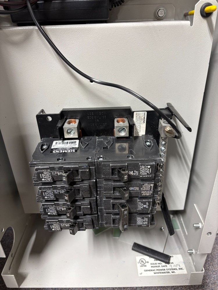 Generac RTS Series Automatic Transfer Switch-Emergency Load Center