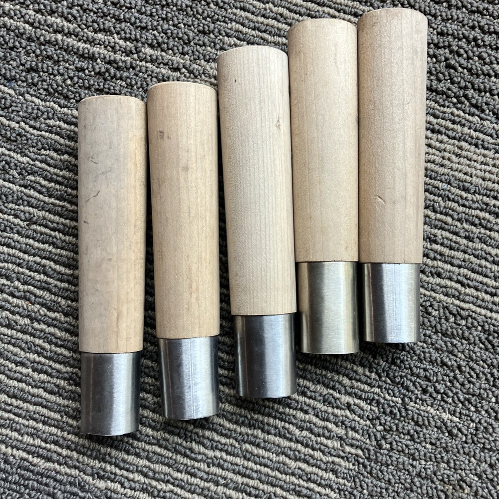 5 Japanese Chef Knife Handle Natural Wood