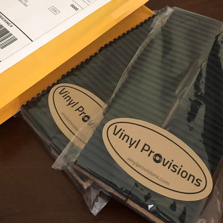 8-Pack Anti Vibration Pads 2" x 2" x 7/8" Cork Audio & Turntable Isolation Feet