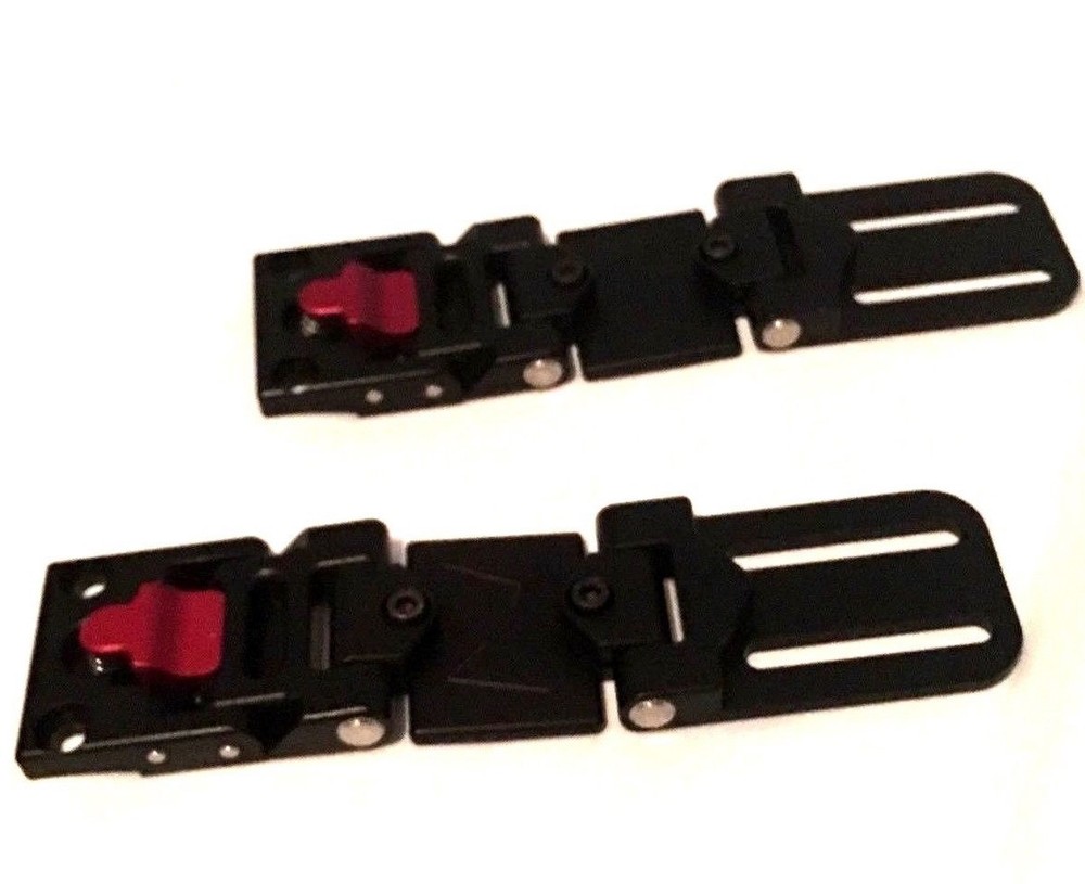 Stealth 8" Swing Away Laterals with Mounting Brackets-Push Button Release Pair
