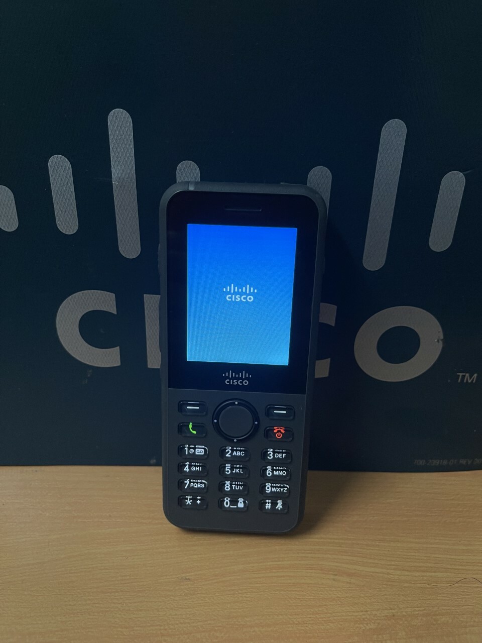 Cisco CP-8821-K9 Wireless IP VoIP Phone WITH BATTERY