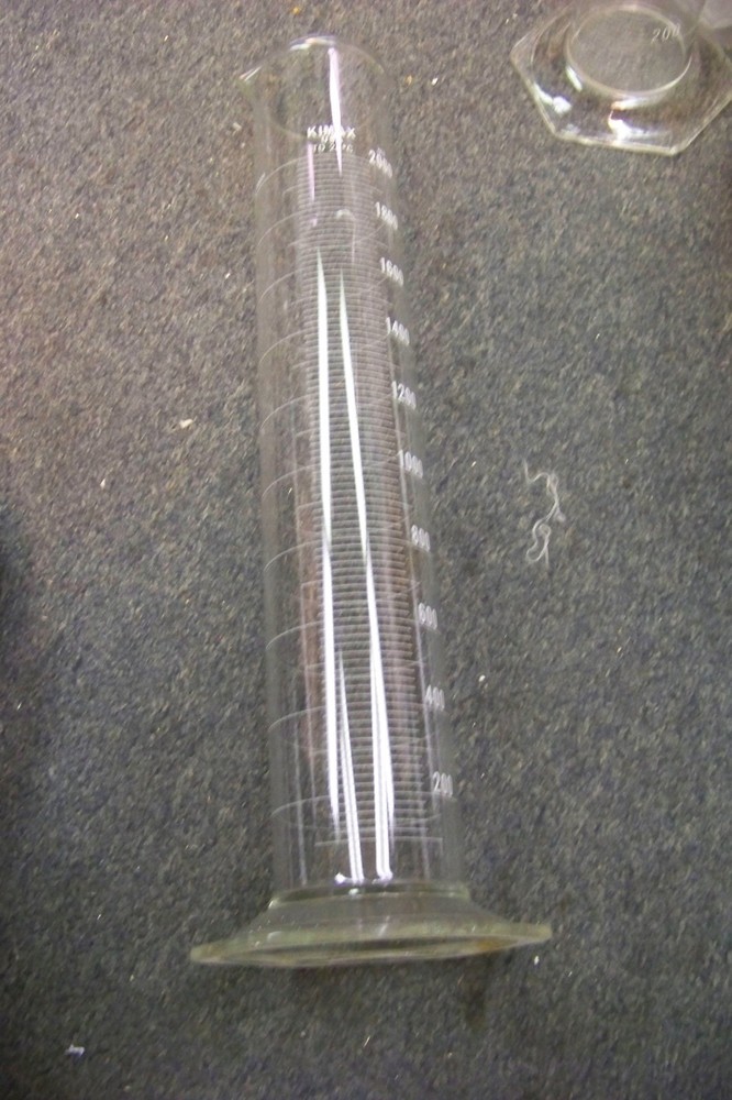Kimble Chase 20024-2000  Graduated Cylinder, 2L Capacity, 100 - 2000mL