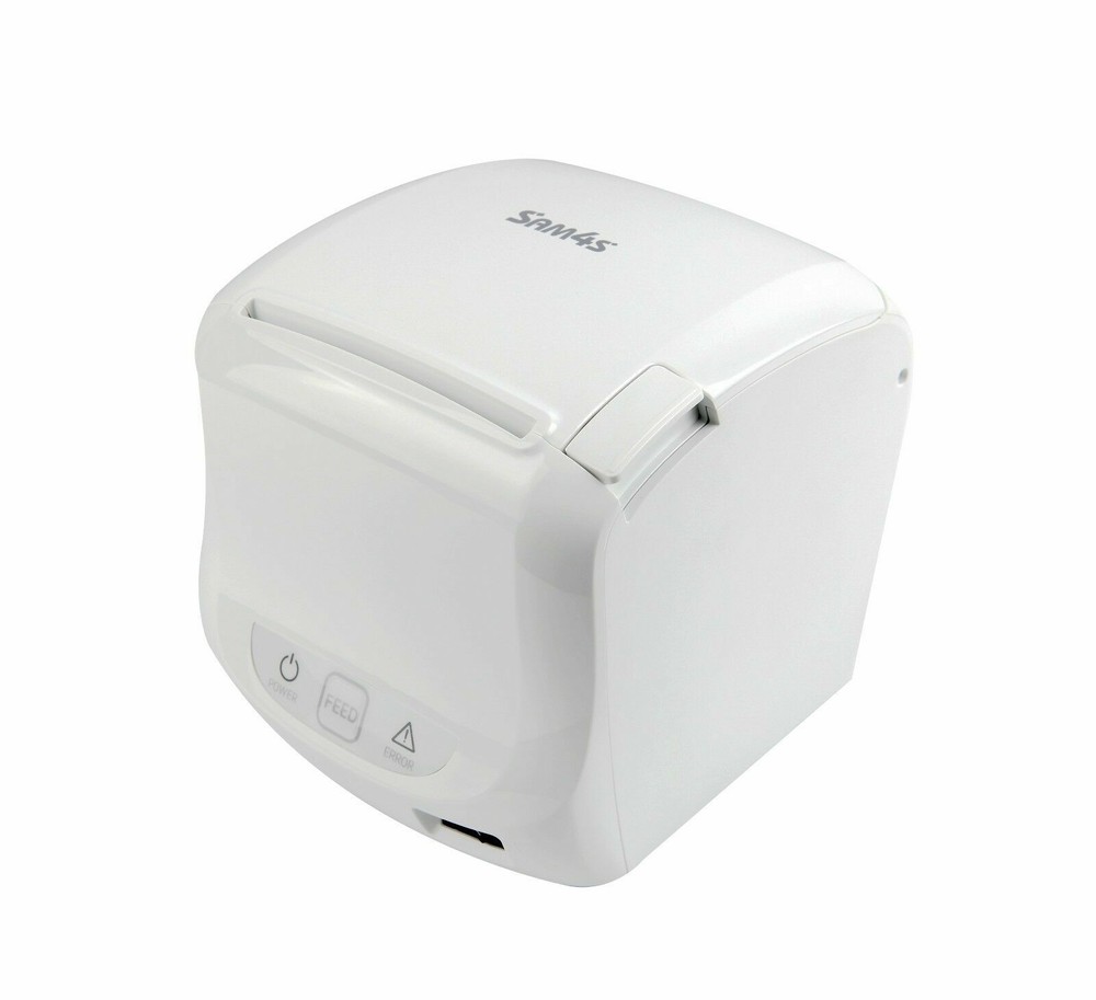 SAM4s GIANT100 Compact 3" Thermal POS Printer USB Serial Ethernet, Splash Cover