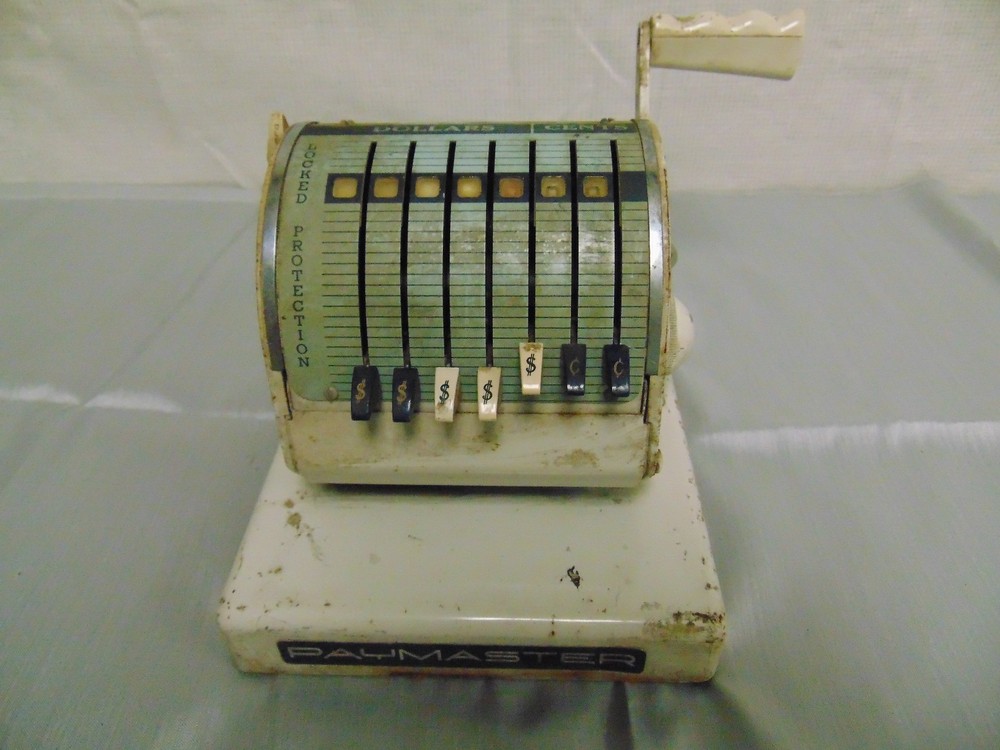 PAYMASTER MONEY ORDER MACHINE