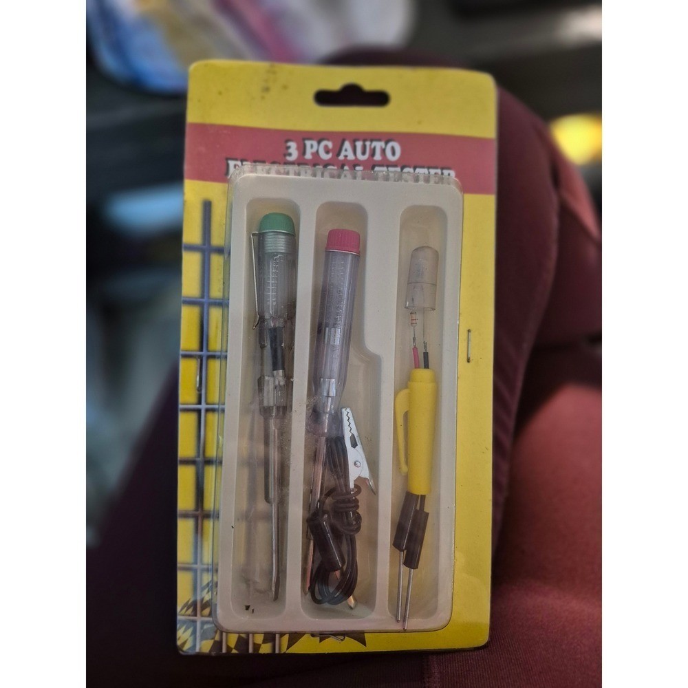 3 PC Auto Electrical Tester Kit Automotive Circuit Testing Tools NEW