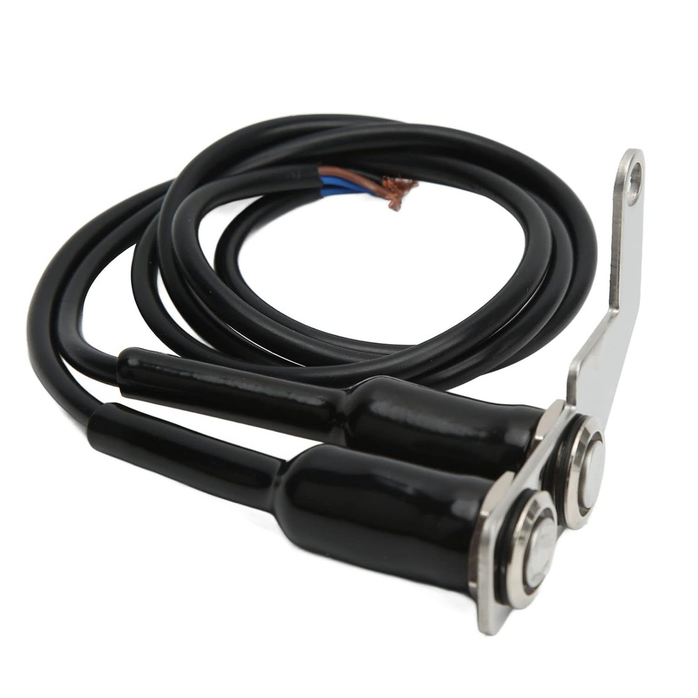 Motorcycle Handlebar Switch LED ON/OFF Headlight Fog Light - Stainless Bracket