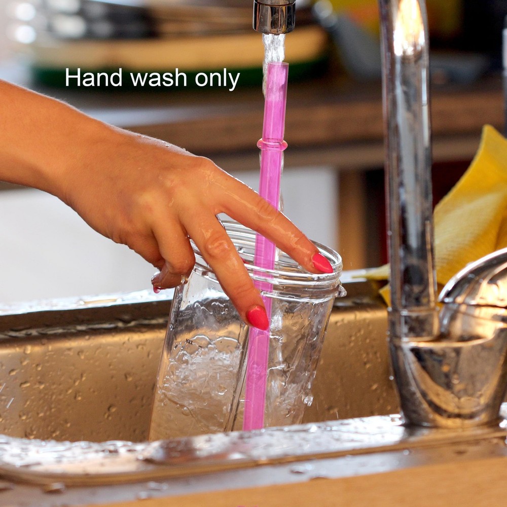 13" Long Reusable Plastic Replacement Drinking Straws for 40 oz,30 oz & 24 oz