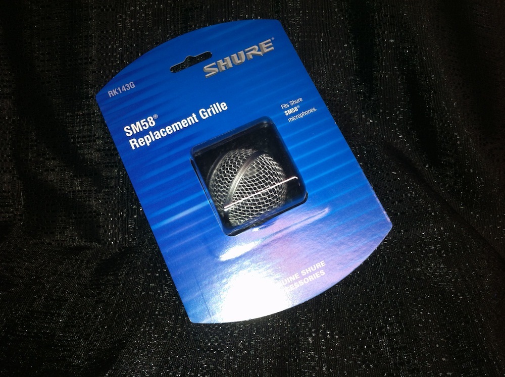 Free Shipping! Shure RK143G (Replacement Grille for SM58) Shure Mic Grill SM 58