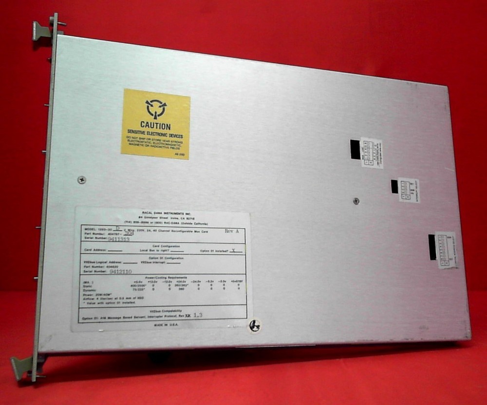 Racal Instruments 1260-30D Multiplexer Module SN 9412110
