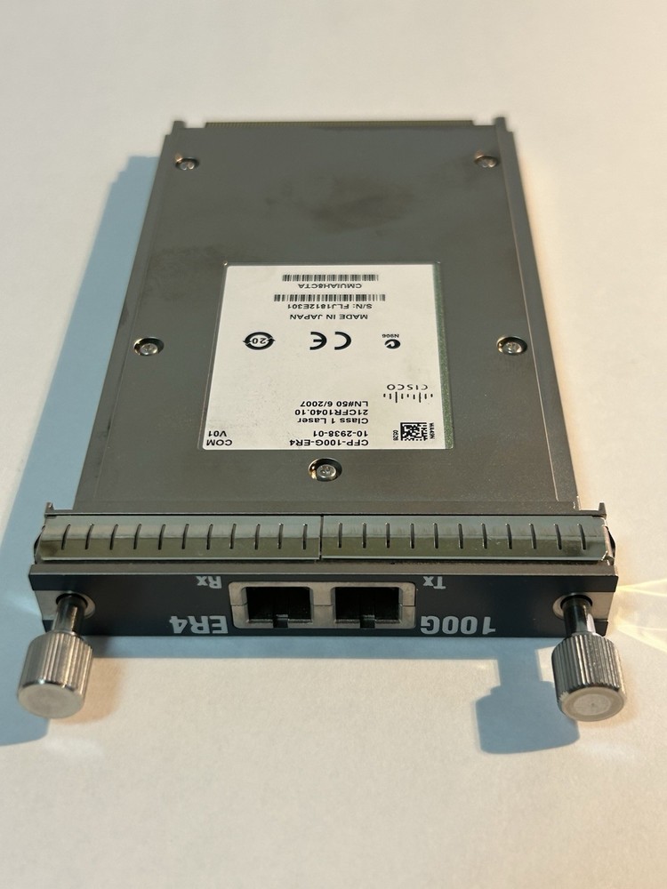 Cisco CFP-100G-ER4 100GBase-ER4 CFP Module Cisco Original