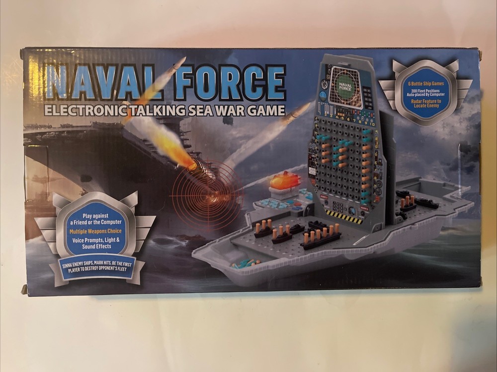 Naval Force Electronic Talking Game New