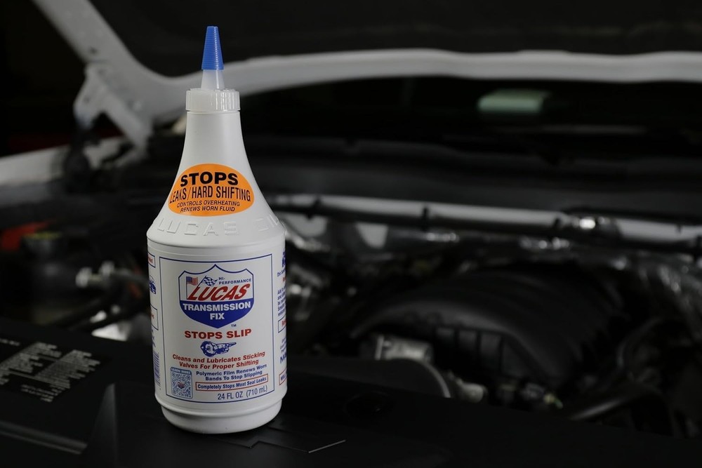 Preventative Maintenance with Lucas Transmission Fix 24oz - Boost Shifting Ease