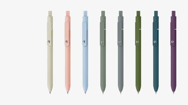 5pcs Gel Pens 0.5mm Black Ink Fine Point Smooth Writing Office School Pens