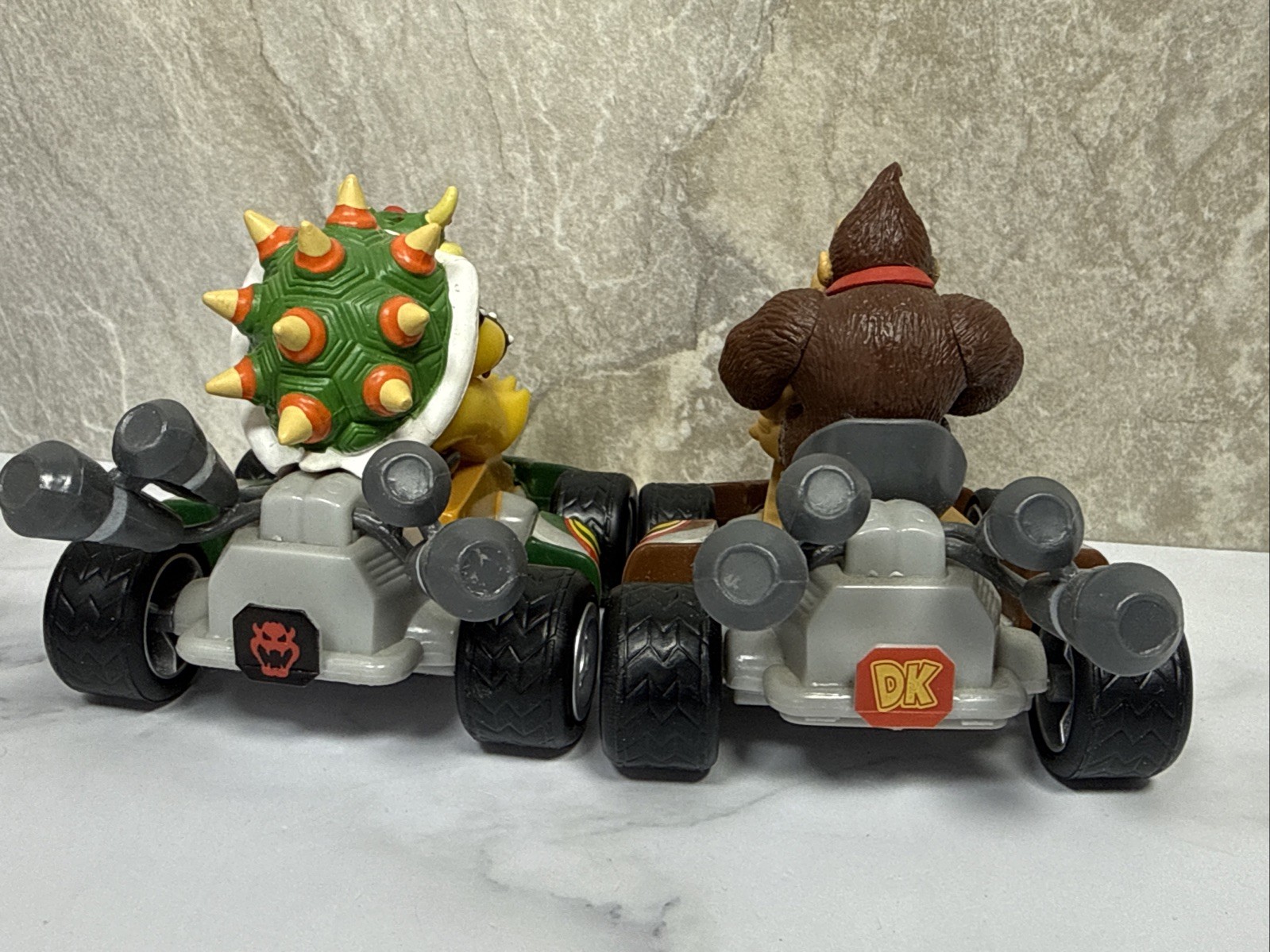Lot Of 6 - Vintage Super Mario Bros. Mariokart Toys Licensed And Unlicensed