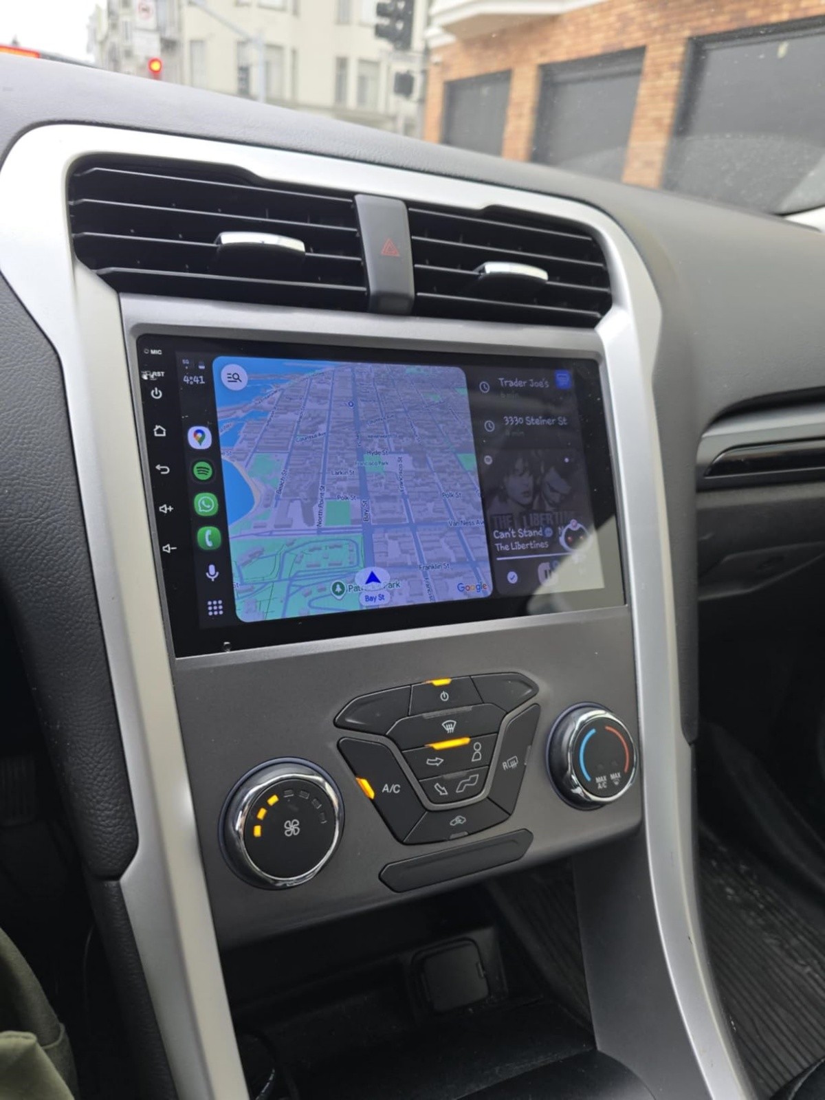 For Ford Fusion 2013-2016 Carplay Stereo Radio 9" Android15 32G GPS Nav WIFI SWC