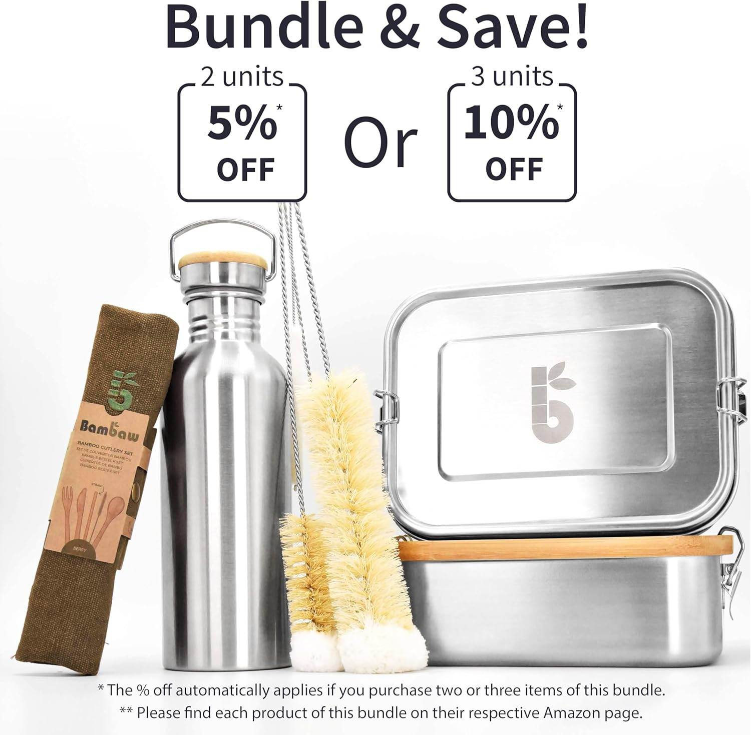 Stainless Steel Water Bottles 32 oz, Non-insulated Single Wall Metal Water Bot