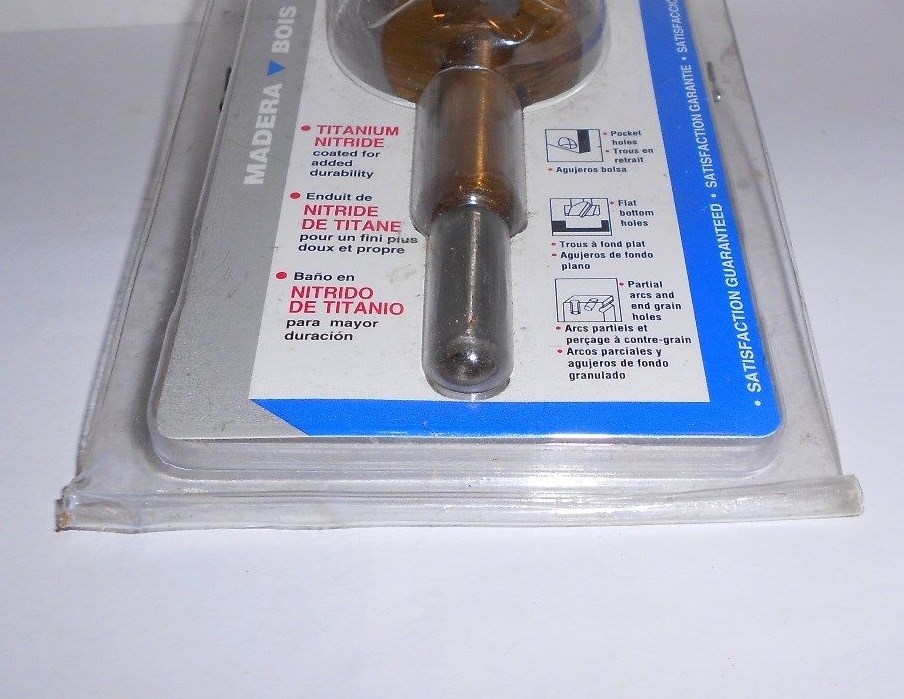 1 3/8 inch Mibro Pro Titanium Forstner Bit