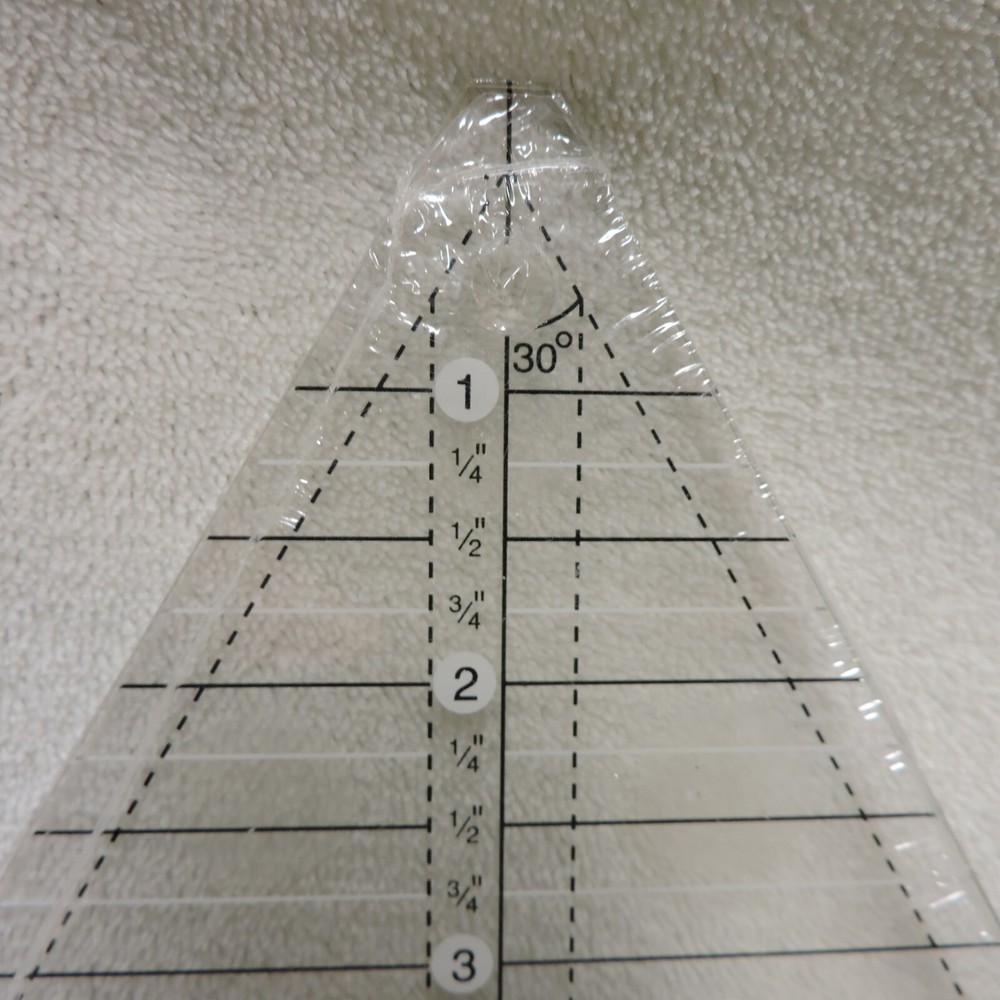 Creative Grids 60 Degree Triangle 8-1/2 - Sewing Quilting Ruler Templete CGRT60