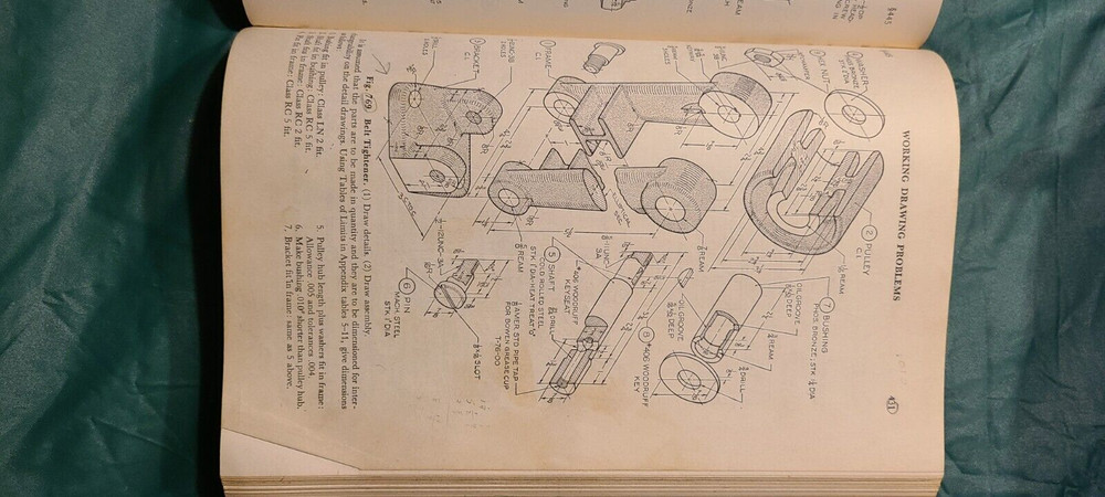 Technical Drawing Giesecke Mitchell Spencer HC 4th Ed.1958
