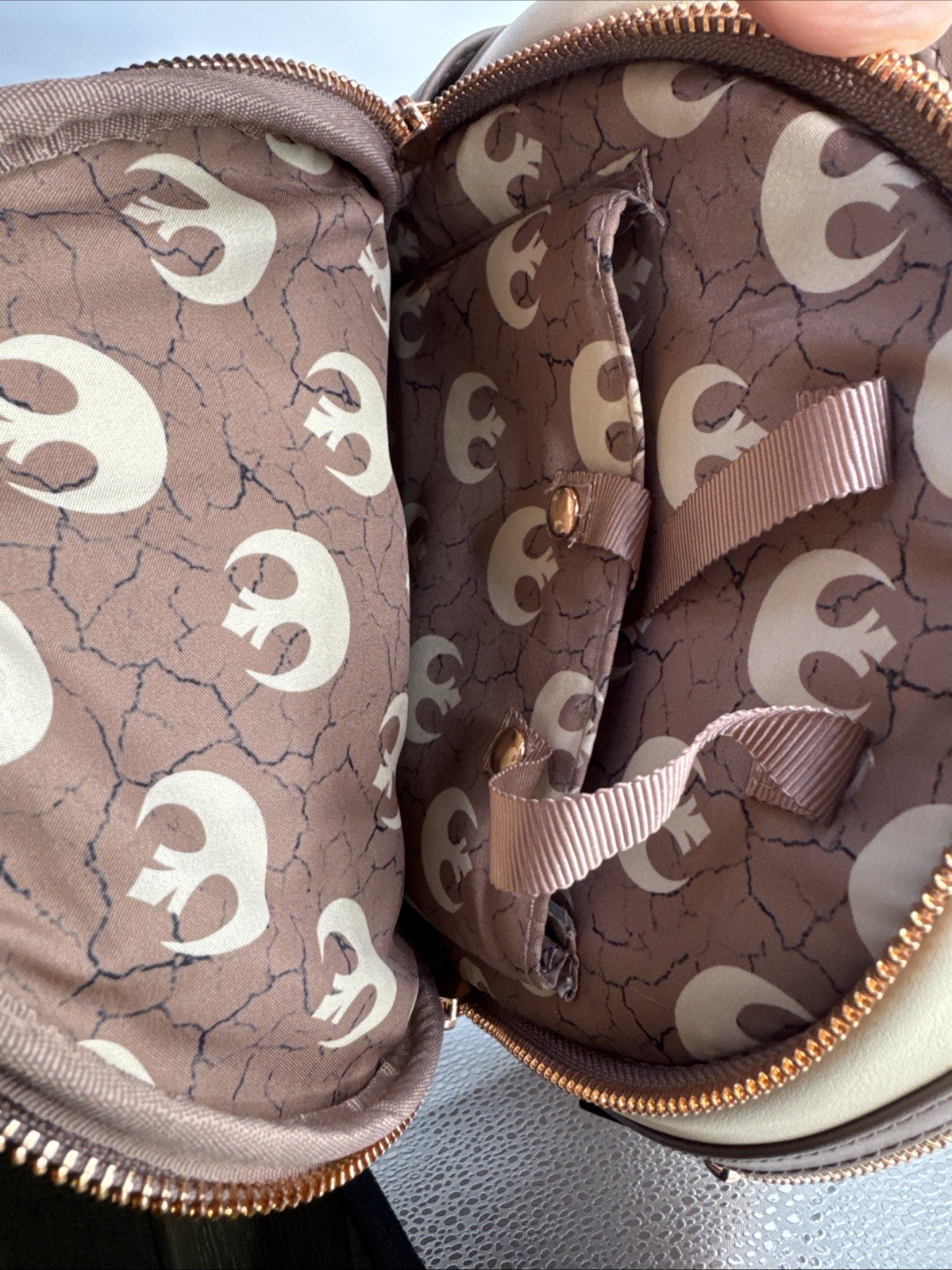 Disney Star Wars Sands of Tatooine Loungefly Mini Backpack NWOT