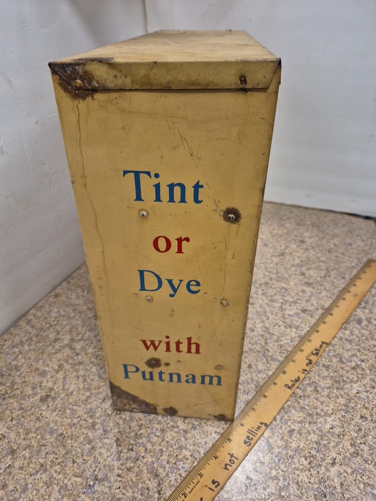 Putnam Fadeless Dyes Display Rack