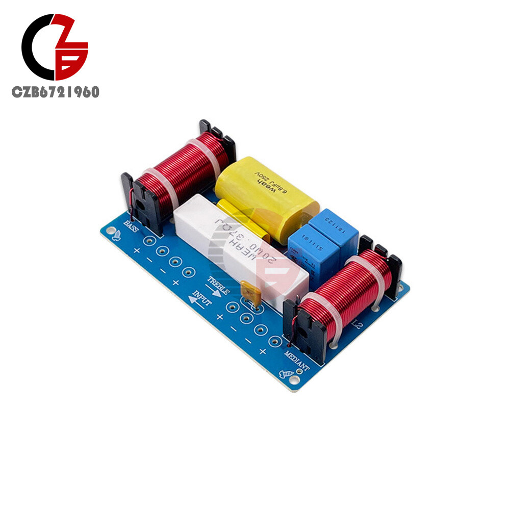 Crossover 3way Crossover Filter HiFi Speaker Modification Upgrade crossover 120W