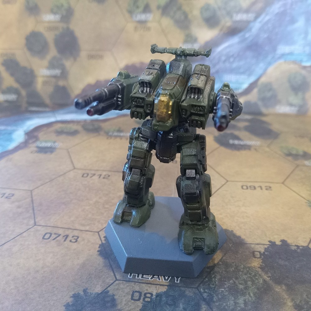 Battletech, Custom Painted, Inner Sphere Battle Lance (Partial..no Phoenix Hawk)