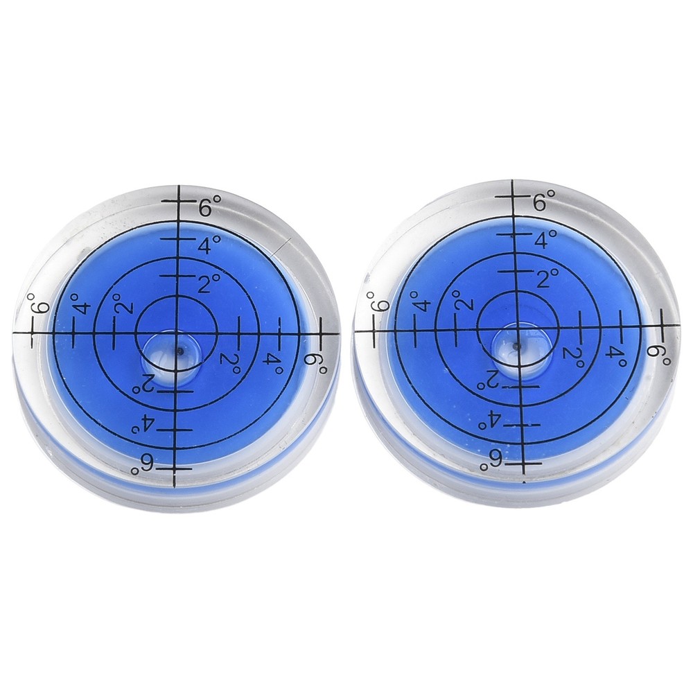 Bubble Level 32mm 3pcs 32mm Degree Mark Highly Translucent Round Circular