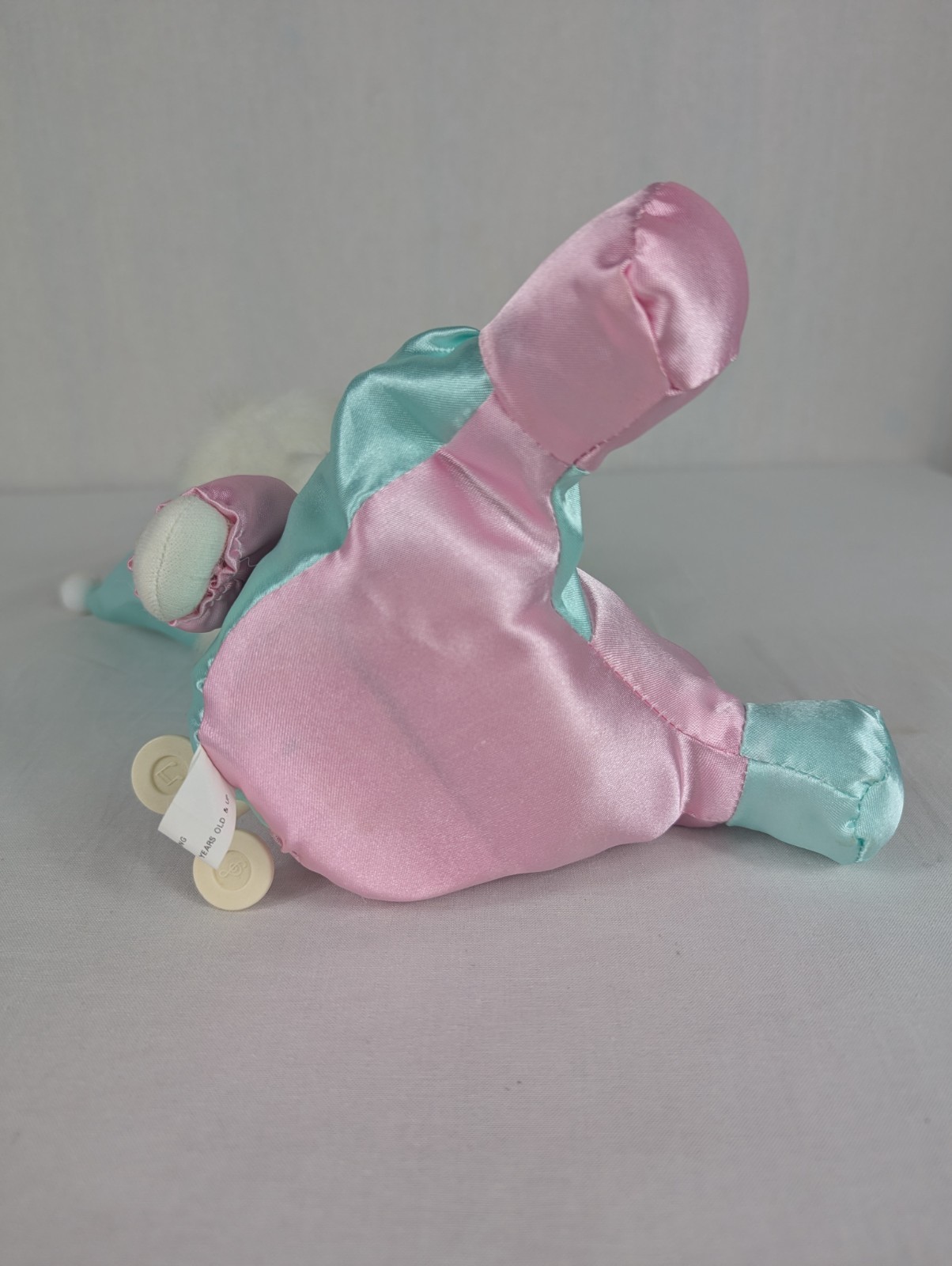 Vtg 80s Clown Wind Up Musical Doll Moveable Head Collectible Circus Poter WORKS