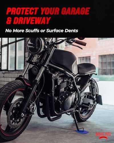 Motorcycle Kickstand Pads - Motorcycle Pads Durable Motorcycle 1-Pack