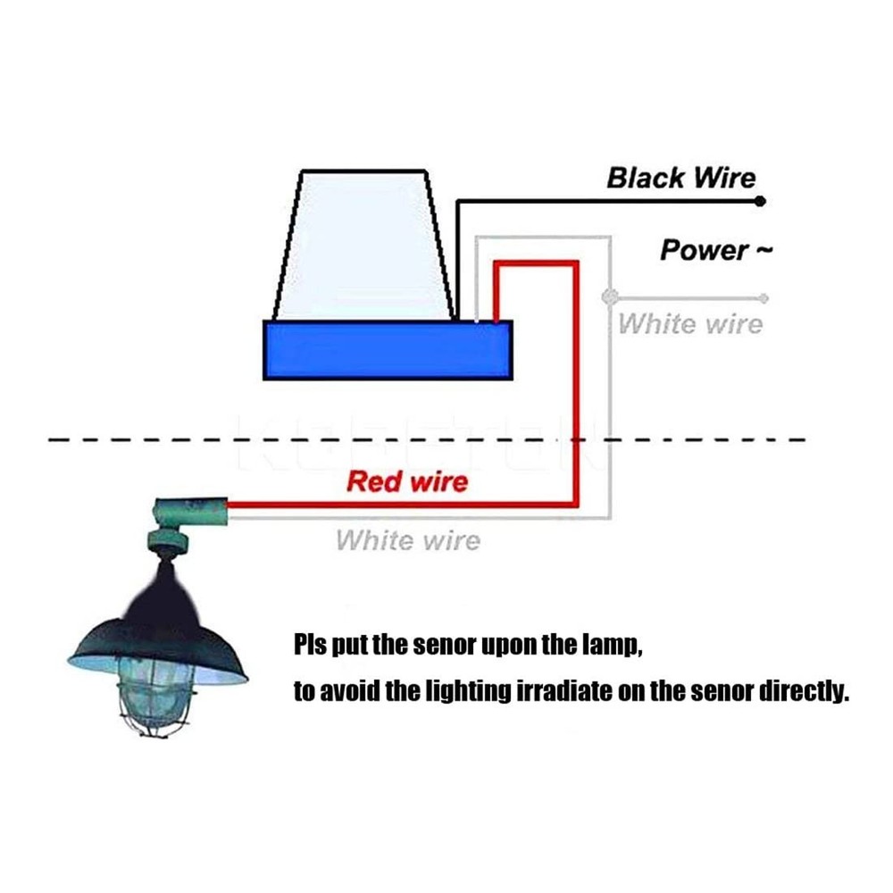 3 Pcs IP54 Light Sensor Switch - Automatic Dusk to Dawn Control for 12V Systems
