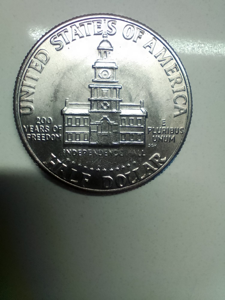 kennedy bicentennial half dollar error