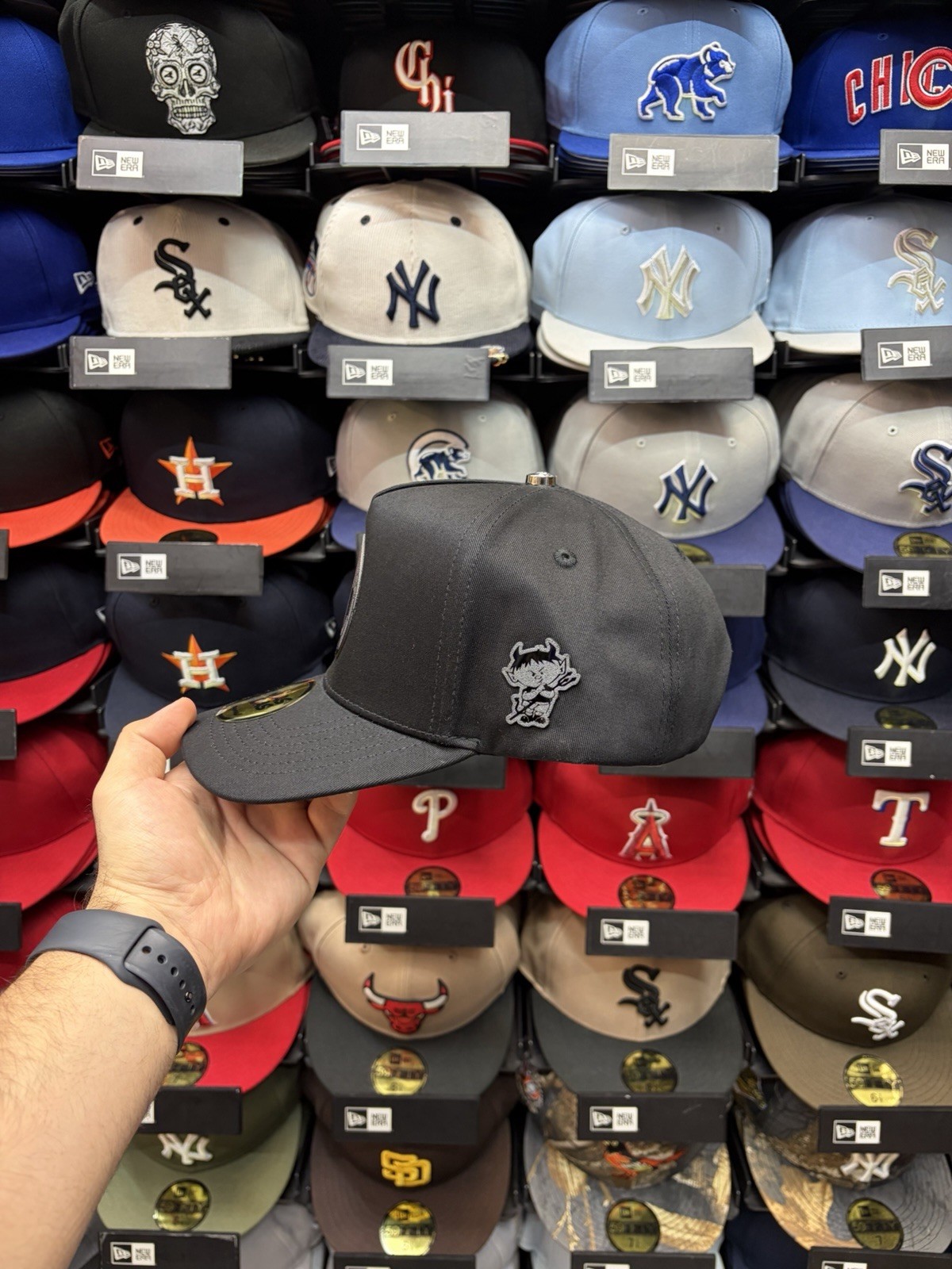 Toluca F.C Black Adjustable Snapback Hat