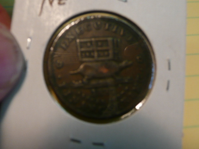 Hard Times Token Illustrious Predecessor 1837