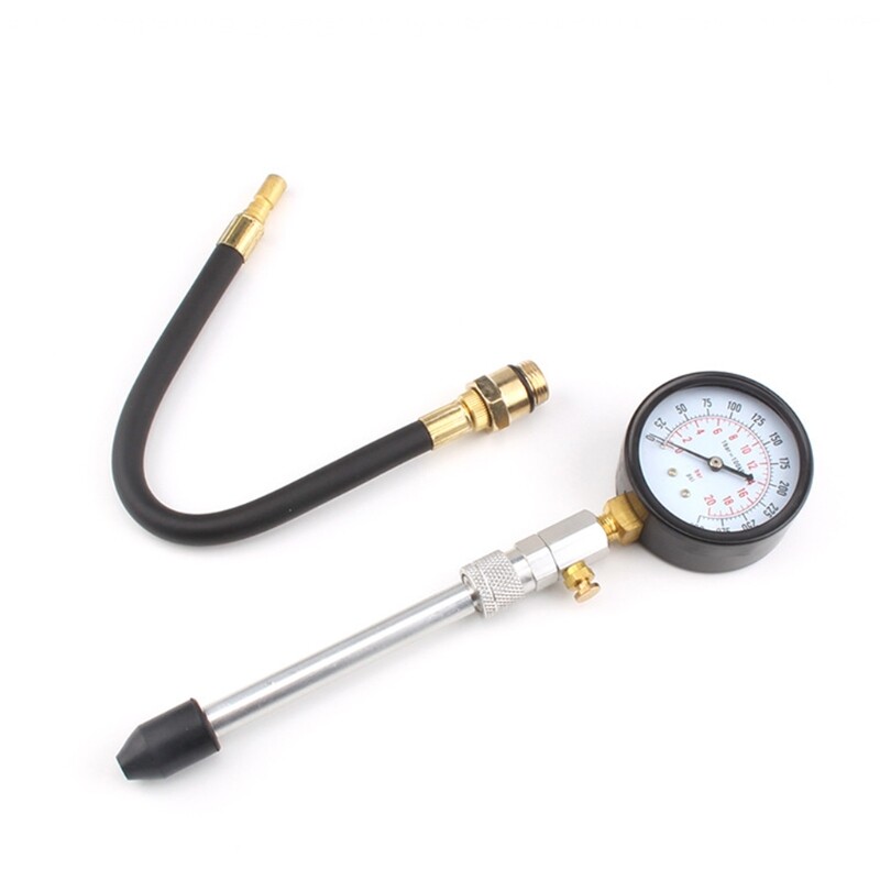 Engine Compression Tester Engine Cylinder Pressure Gauge Petrol Gas Engine