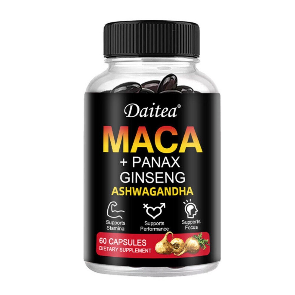 Maca Extract - 10000mg- 120 Capsules - Improve performance