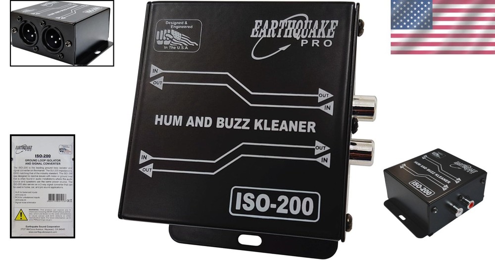 600 Ohm Ground Loop Isolator & Signal Converter