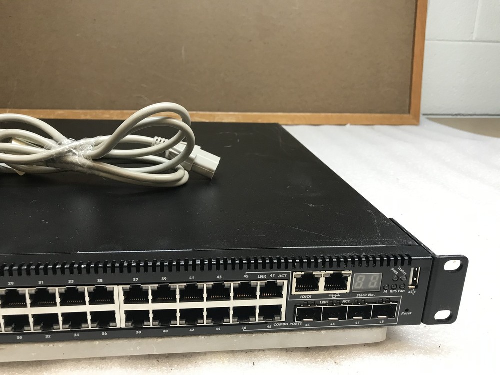 Dell PowerConnect 7048 48-Ports External Switch Managed w/ Stacking Module