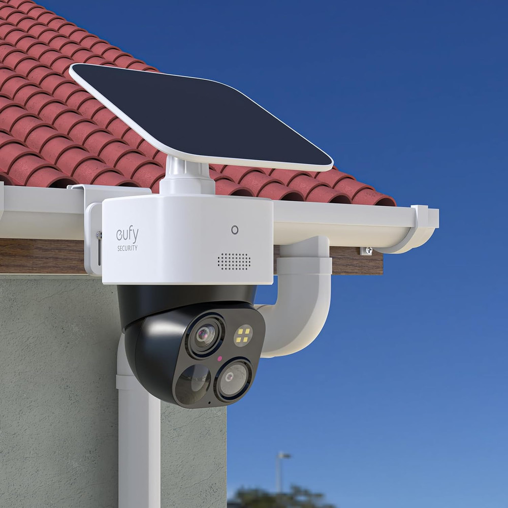 Gutter Mount Bracket Compatible with Eufy Security Solocam S340/Solocam E30, Sol