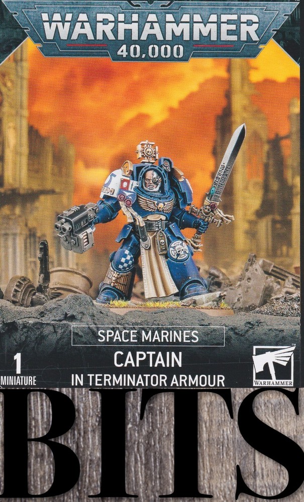 Warhammer 40K Kill Team Leviathan Space Marine CAPTAIN IN TERMINATOR Bit Bits