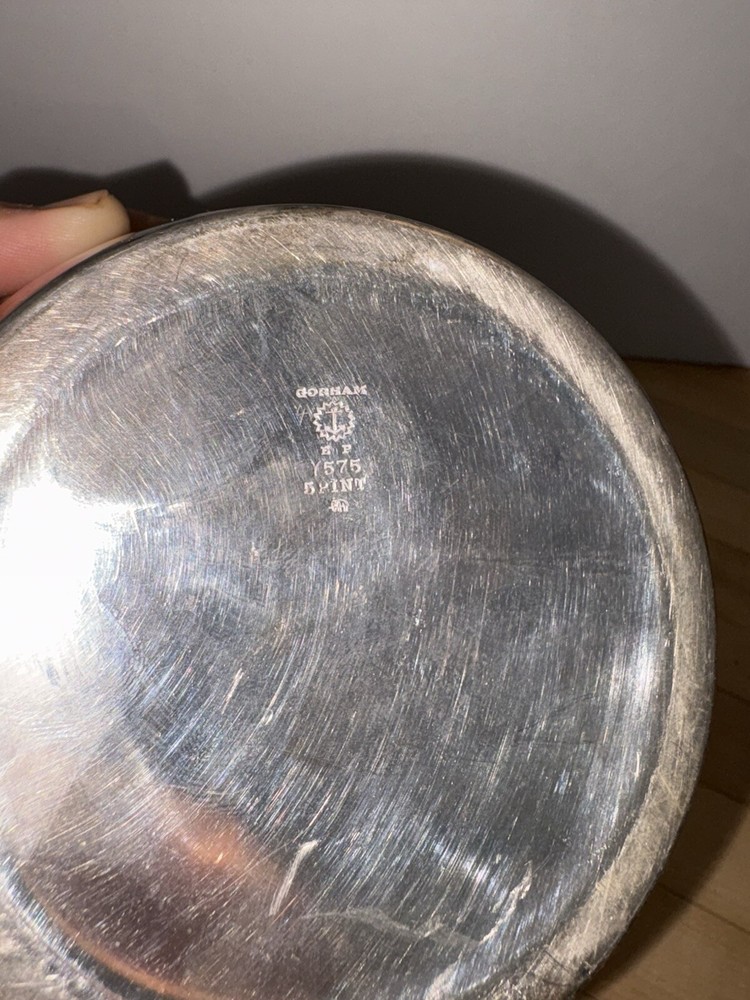 Gorham 5 Pint Silver Plate EP Pitcher Y575