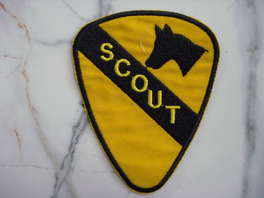US 1st CAVALRY DIVISION " SCOUT ", VIETNAM WAR PATCH