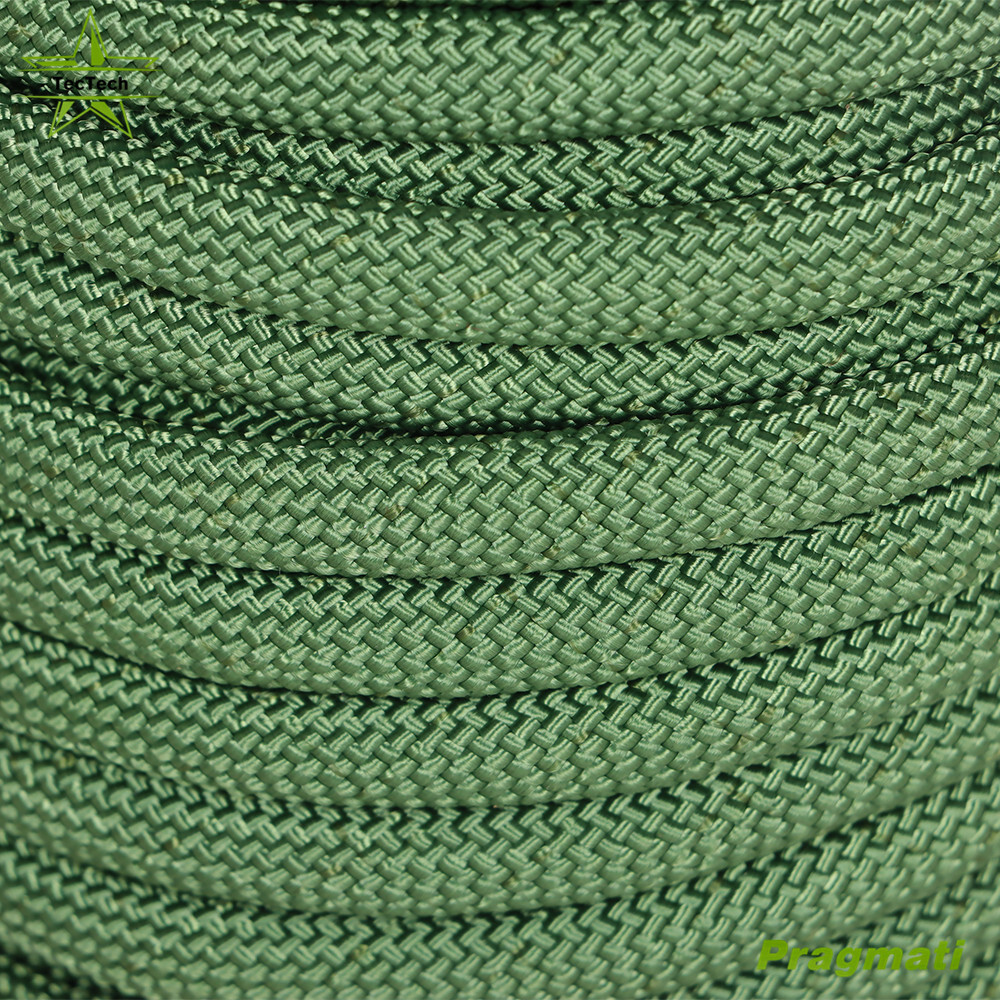 3/8 "x 100' 3520lbs Green Braided Polyester Arborist Rigging Rope Garden