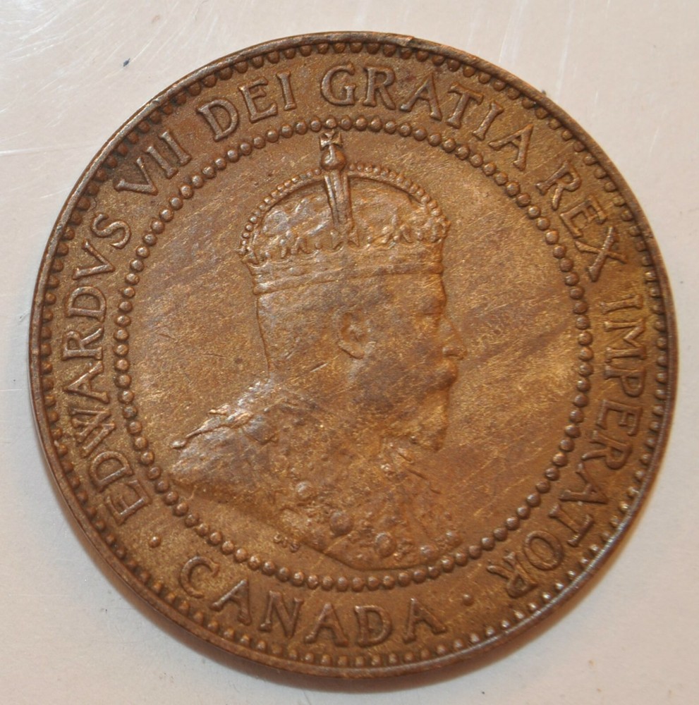 1908 Canada Large cent