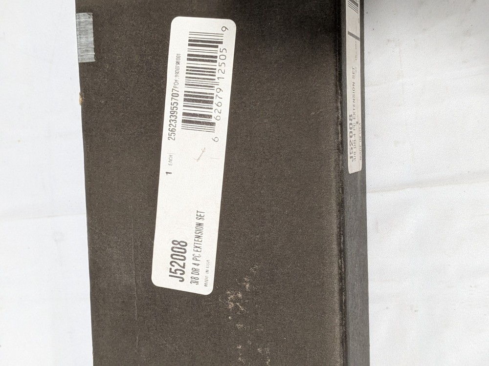 Proto 3/8" Drive Socket Extension Set 4 Pieces J52008
