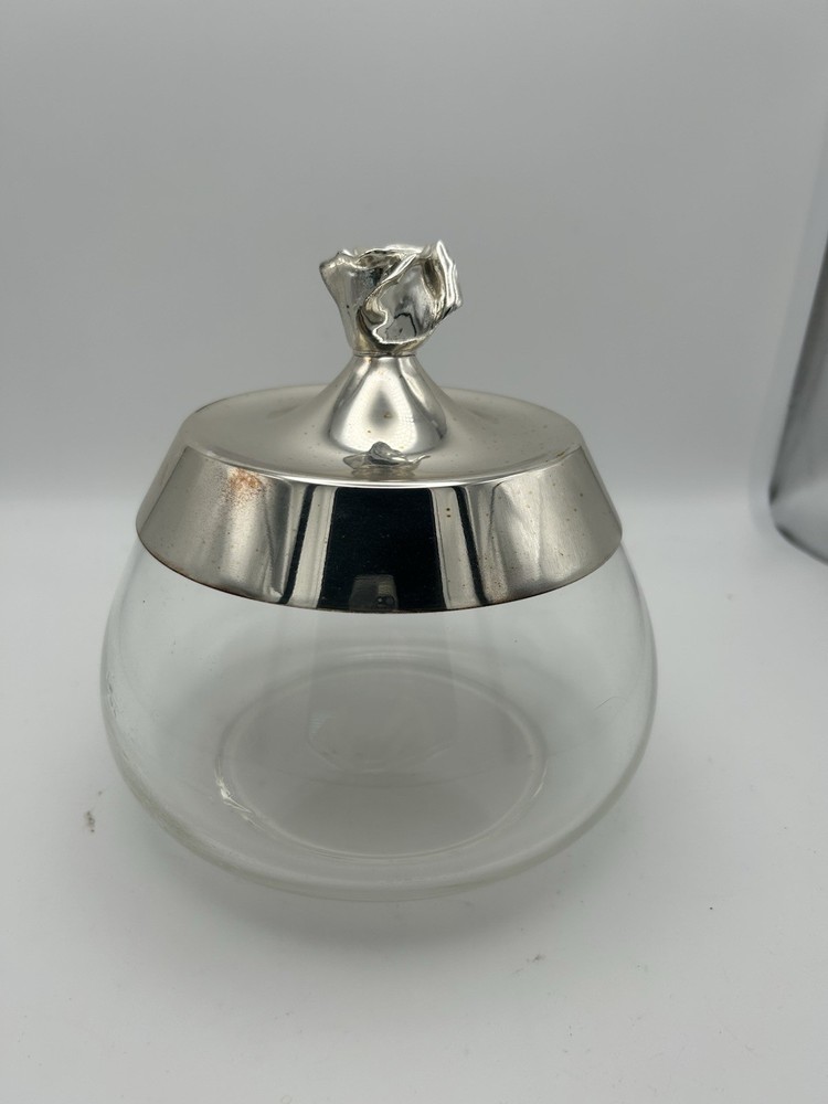 Gorham Silver Plate Jar. Vintage