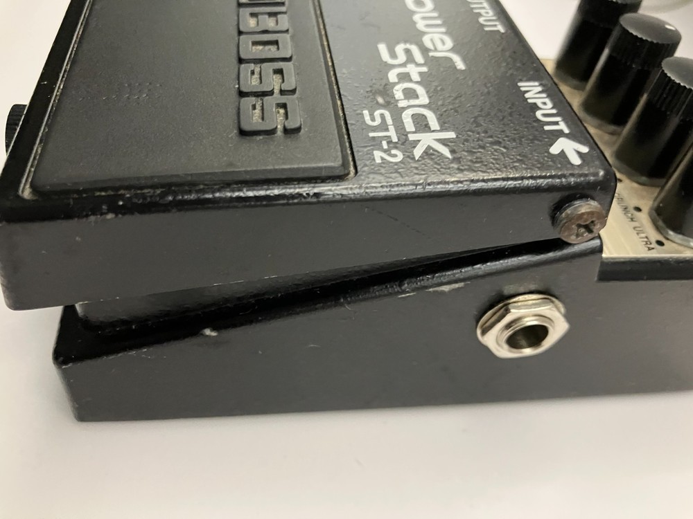 Boss ST-2 Power Stack Distortion Guitar Effect Pedal Tested Working from Japan